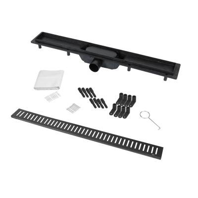 Будкрам купить Трап Qtap Dry FA304-700MBLA линейный с сухим затвором и нержавеющей решеткой 700х73 Трап Qtap Dry FA304-700MBLA линейный с сухим затвором и нержавеющей решеткой 700х73 8