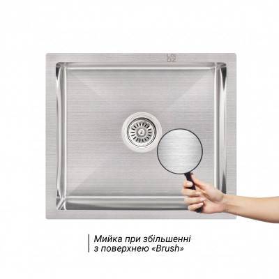Будкрам купити Кухонна мийка Lidz H5245 3.0/1.0 мм Brush (LIDZH5245BRU3010) Кухонна мийка Lidz H5245 3.0/1.0 мм Brush (LIDZH5245BRU3010) 5