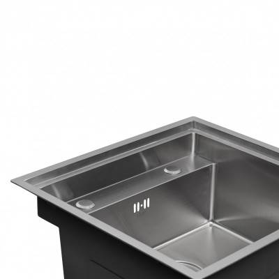 Будкрам купить Кухонная мойка Qtap D5249 3.0/1.2 мм Satin (QTD52493012) Кухонная мойка Qtap D5249 3.0/1.2 мм Satin (QTD52493012) 6