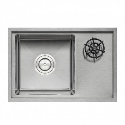 Будкрам купить Кухонная мойка с крышкой и омывателем Qtap DC5638 3.0/1.2 мм Satin (QTDC56383012) Кухонная мойка с крышкой и омывателем Qtap DC5638 3.0/1.2 мм Satin (QTDC56383012) 3