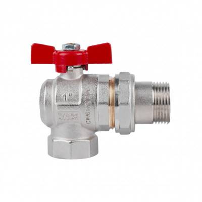 Будкрам купити Кран шаровий Icma FAR. ROSSA 1" кутовий №361 Кран шаровий Icma FAR. ROSSA 1" кутовий №361 4