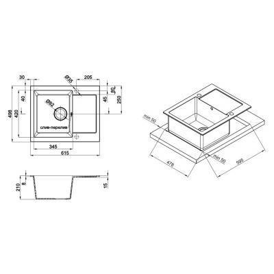 Будкрам купить Кухонная мойка Lidz 625x500/200 MAR-07 (LIDZMAR07625500200) Кухонная мойка Lidz 625x500/200 MAR-07 (LIDZMAR07625500200) 4