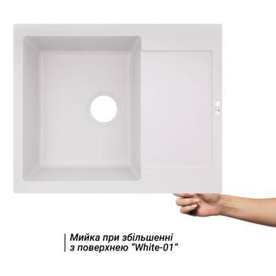 Будкрам купить Кухонная мойка Lidz 625x500/200 WHI-01 (LIDZWHI01625500200) Кухонная мойка Lidz 625x500/200 WHI-01 (LIDZWHI01625500200) 5