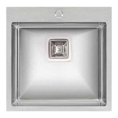 Будкрам купить Кухонная мойка Qtap DK5050 2.7/1.0 мм Satin (QTDK50502710)