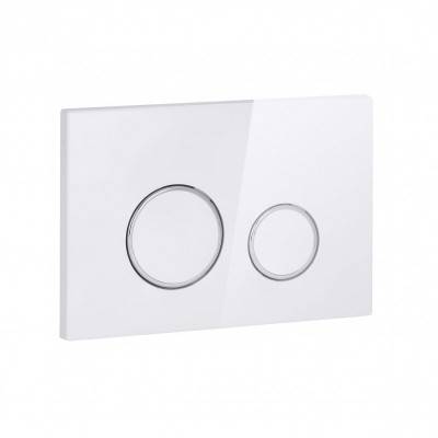 Будкрам купить Панель смыва для унитаза Qtap Nest QT0111M11V1114W Панель смыва для унитаза Qtap Nest QT0111M11V1114W 3