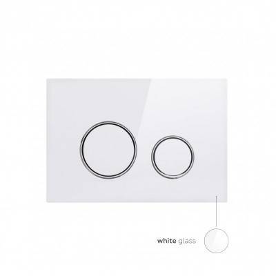Будкрам купить Панель смыва для унитаза Qtap Nest QT0111M11V1114W Панель смыва для унитаза Qtap Nest QT0111M11V1114W 4