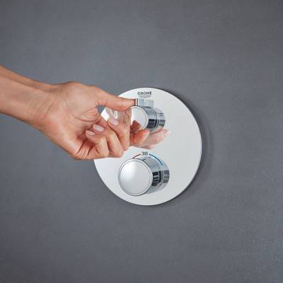 Будкрам купить Внешняя часть термостатического смесителя для душа Grohe Grohtherm 24076000 на два потребителя Внешняя часть термостатического смесителя для душа Grohe Grohtherm 24076000 на два потребителя 6