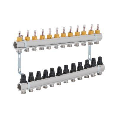 Будкрам купить Коллектор с расходомерами SD Forte 1" 12 выходов SF001W12