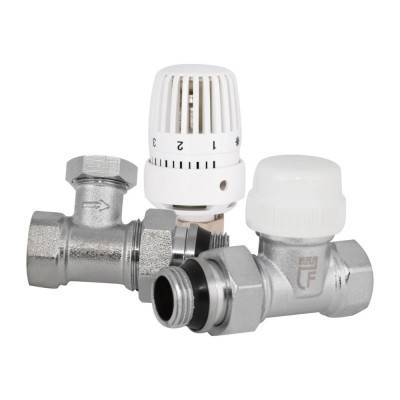 Будкрам купить Комплект термостатический SD Forte 1/2" для радиатора прямой SF255W15