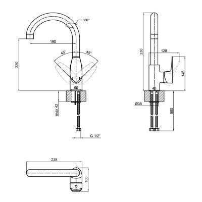 Будкрам купити Змішувач для кухні Qtap Optima CRM 007 Змішувач для кухні Qtap Optima CRM 007 4