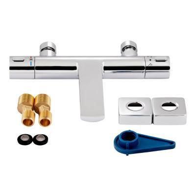 Будкрам купить Смеситель термостатический для ванны Qtap Votice 30T105GC Смеситель термостатический для ванны Qtap Votice 30T105GC 7