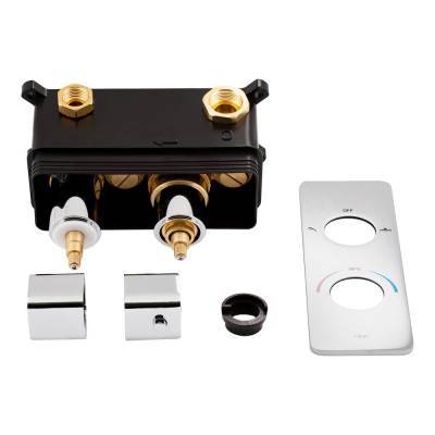 Будкрам купить Смеситель термостатический скрытого монтажа для душа Qtap Votice 65T105NGC на три потребителя Смеситель термостатический скрытого монтажа для душа Qtap Votice 65T105NGC на три потребителя 3