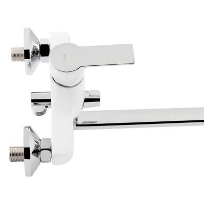 Будкрам купить Смеситель для ванны Qtap Ustek 3216107GCW Смеситель для ванны Qtap Ustek 3216107GCW 3