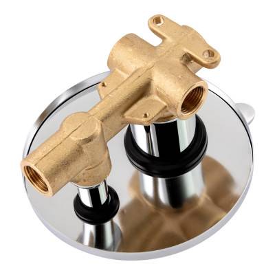 Будкрам купить Смеситель скрытого монтажа для душа Qtap Olsava 6212107ODC на два потребителя Смеситель скрытого монтажа для душа Qtap Olsava 6212107ODC на два потребителя 3