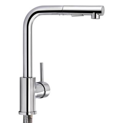 Будкрам купить Смеситель для кухни Qtap Kuchyne 91107FC с выдвижным изливом