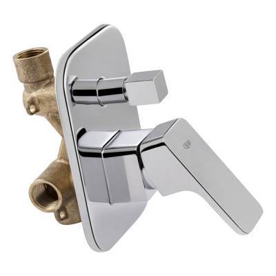 Будкрам купить Смеситель скрытого монтажа для душа Qtap Namesti 6225102NC на два потребителя Смеситель скрытого монтажа для душа Qtap Namesti 6225102NC на два потребителя 3