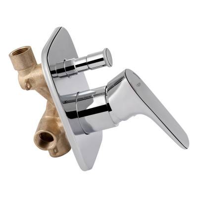 Будкрам купить Смеситель скрытого монтажа для душа Qtap Flaja 6210102NDC на два потребителя Смеситель скрытого монтажа для душа Qtap Flaja 6210102NDC на два потребителя 3