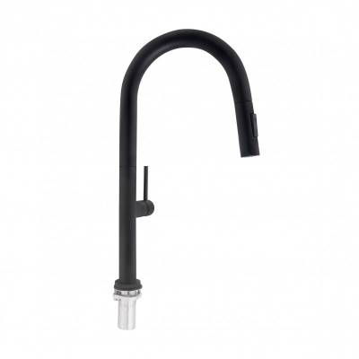 Будкрам купить Смеситель для кухни Qtap Lenicka 9138103UB с выдвижным изливом