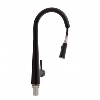 Будкрам купити Змішувач для кухні Qtap Evicka 9135103UB з висувним виливом Змішувач для кухні Qtap Evicka 9135103UB з висувним виливом 3