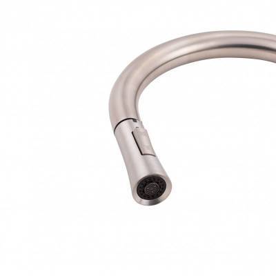 Будкрам купить Смеситель для кухни Qtap Baruska 9137103UN с выдвижным изливом Смеситель для кухни Qtap Baruska 9137103UN с выдвижным изливом 4