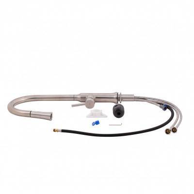 Будкрам купить Смеситель для кухни Qtap Baruska 9137103UN с выдвижным изливом Смеситель для кухни Qtap Baruska 9137103UN с выдвижным изливом 5