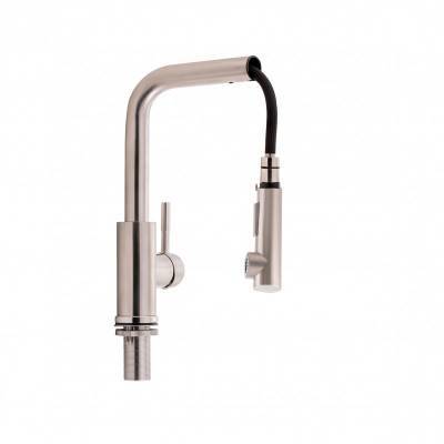 Будкрам купить Смеситель для кухни Qtap Karuska 9139103FN с выдвижным изливом Смеситель для кухни Qtap Karuska 9139103FN с выдвижным изливом 3