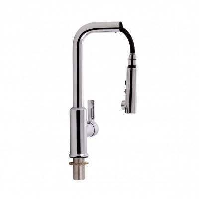 Будкрам купить Смеситель для кухни Qtap Janicka 9134103FC с выдвижным изливом Смеситель для кухни Qtap Janicka 9134103FC с выдвижным изливом 3