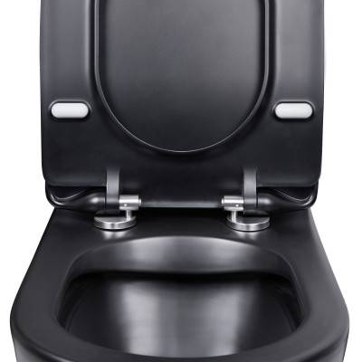 Будкрам купить Унитаз-компакт Qtap Scorpio безободковый с сиденьем Soft-close QT14222125ARMB Унитаз-компакт Qtap Scorpio безободковый с сиденьем Soft-close QT14222125ARMB 4