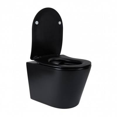 Будкрам купити Унітаз підвісний Qtap Scorpio безободковий з сидінням Soft-close QT1433053ERMB Унітаз підвісний Qtap Scorpio безободковий з сидінням Soft-close QT1433053ERMB 14