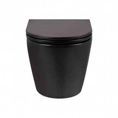 Будкрам купити Унітаз підвісний Qtap Robin безободковий з сидінням Soft-close QT13332141ERMB Унітаз підвісний Qtap Robin безободковий з сидінням Soft-close QT13332141ERMB 13