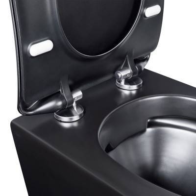 Будкрам купити Унітаз підвісний Qtap Robin безободковий з сидінням Soft-close QT1333046ERMB Унітаз підвісний Qtap Robin безободковий з сидінням Soft-close QT1333046ERMB 4