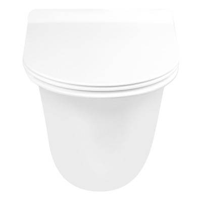 Будкрам купити Унітаз підвісний Qtap Virgo безободковий з сидінням Soft-close QT1833051ERW Унітаз підвісний Qtap Virgo безободковий з сидінням Soft-close QT1833051ERW 14