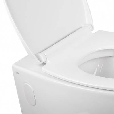 Будкрам купити Унітаз підвісний Qtap Leo безободковий з сидінням Soft-close QT11331002ERW Унітаз підвісний Qtap Leo безободковий з сидінням Soft-close QT11331002ERW 7