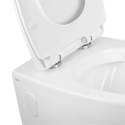 Будкрам купити Унітаз підвісний Qtap Leo безободковий з сидінням Soft-close QT11331002ERW Унітаз підвісний Qtap Leo безободковий з сидінням Soft-close QT11331002ERW 8