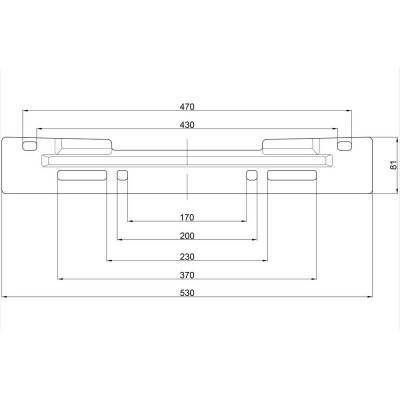 Будкрам купити Кронштейн для кріплення водонагрівача Tesy 510x81x3 мм Кронштейн для кріплення водонагрівача Tesy 510x81x3 мм 2