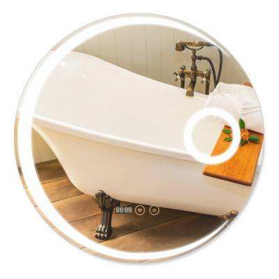 Будкрам купить Зеркало Qtap Mideya 600х600 (DC-F804) с LED-подсветкой и антизапотеванием QT2078F804W