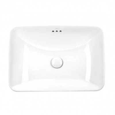 Будкрам купить Раковина Qtap Jay 590х410х155 White с донным клапаном QT0711K425W