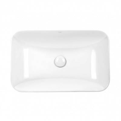 Будкрам купить Раковина Qtap Scorpio 610х380х150 White с донным клапаном QT1411K491W