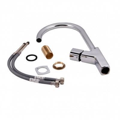 Будкрам купить Смеситель для кухни Qtap Krychle 9050104UC Смеситель для кухни Qtap Krychle 9050104UC 6