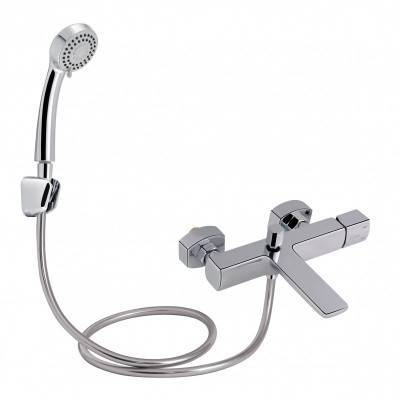 Будкрам купить Смеситель для ванны Qtap Krychle 3052104GC