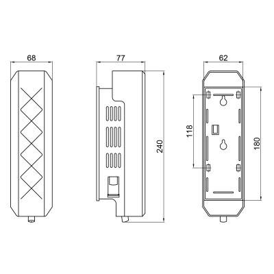 Будкрам купити Диспенсер для рідкого мила Qtap Davcovac mydla DM350WP1 Диспенсер для рідкого мила Qtap Davcovac mydla DM350WP1 2