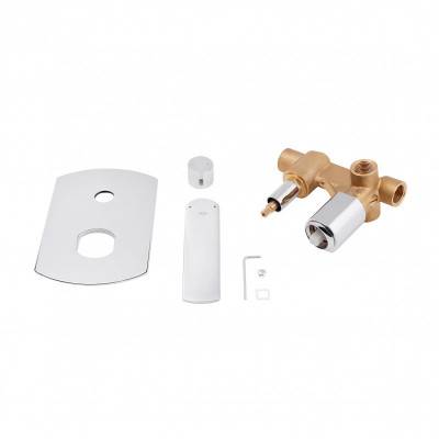 Будкрам купить Смеситель скрытого монтажа для душа Qtap Slavonice 6242103C на два потребителя Смеситель скрытого монтажа для душа Qtap Slavonice 6242103C на два потребителя 5