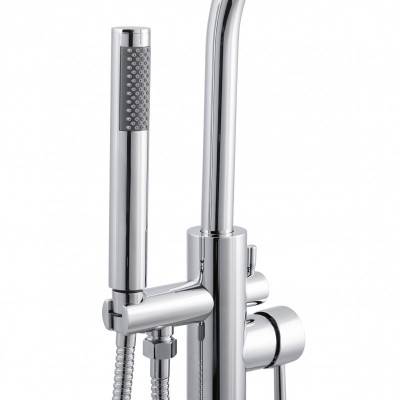 Будкрам купить Смеситель для ванны Qtap Podlaha 19103UGC Смеситель для ванны Qtap Podlaha 19103UGC 3