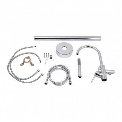 Будкрам купить Смеситель для ванны Qtap Podlaha 19103UGC Смеситель для ванны Qtap Podlaha 19103UGC 5