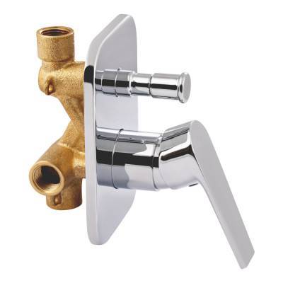 Будкрам купить Смеситель скрытого монтажа для душа Qtap Stenava 6245102DC на два потребителя Смеситель скрытого монтажа для душа Qtap Stenava 6245102DC на два потребителя 3