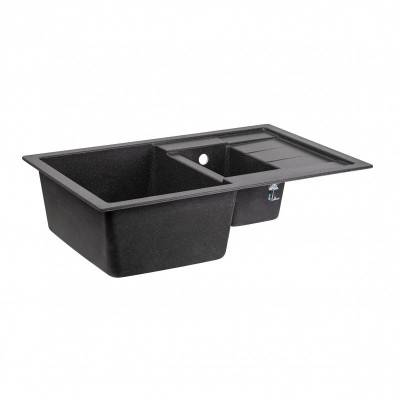 Будкрам купить Кухонная мойка с дополнительной чашей Lidz 780x495/200 GRF-13 (LIDZGRF13780495200) Кухонная мойка с дополнительной чашей Lidz 780x495/200 GRF-13 (LIDZGRF13780495200) 4