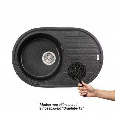 Будкрам купить Кухонная мойка Lidz 780x500/200 GRF-13 (LIDZGRF13780500200) Кухонная мойка Lidz 780x500/200 GRF-13 (LIDZGRF13780500200) 3