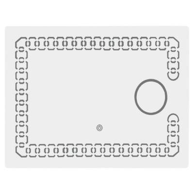 Будкрам купити Дзеркало Lidz 140.08.02 700х500 з LED-підсвічуванням Дзеркало Lidz 140.08.02 700х500 з LED-підсвічуванням 5