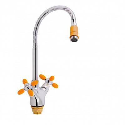 Будкрам купити Змішувач для кухні Lidz (OCR) 74 18 273F-4 з рефлекторним виливом Змішувач для кухні Lidz (OCR) 74 18 273F-4 з рефлекторним виливом 3