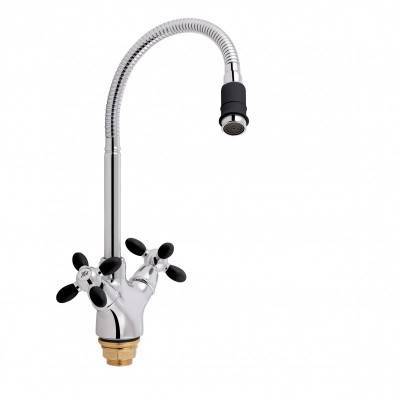 Будкрам купити Змішувач для кухні Lidz (BCR) 74 18 273F-4 з рефлекторним виливом Змішувач для кухні Lidz (BCR) 74 18 273F-4 з рефлекторним виливом 3